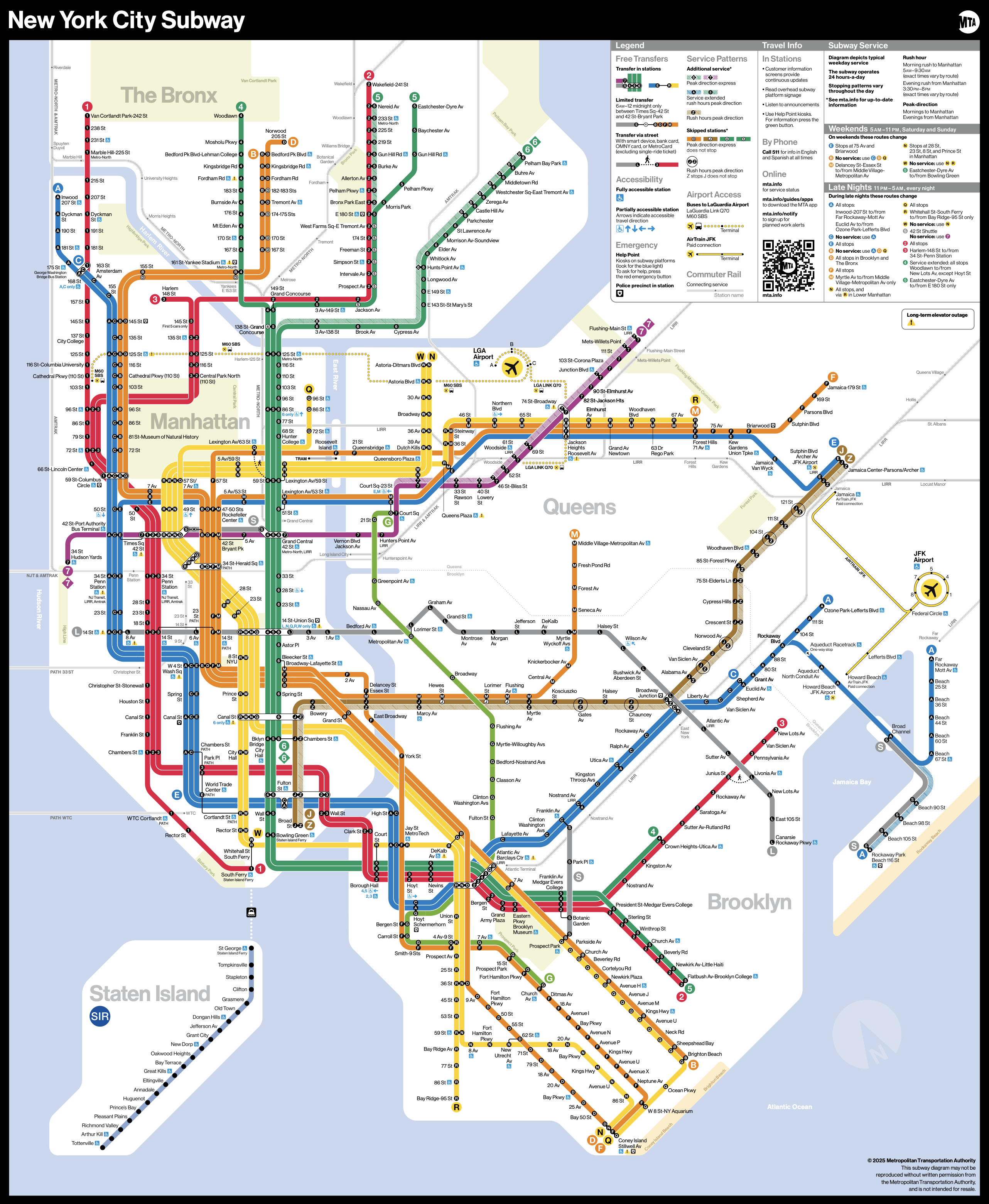 a map of a subway system